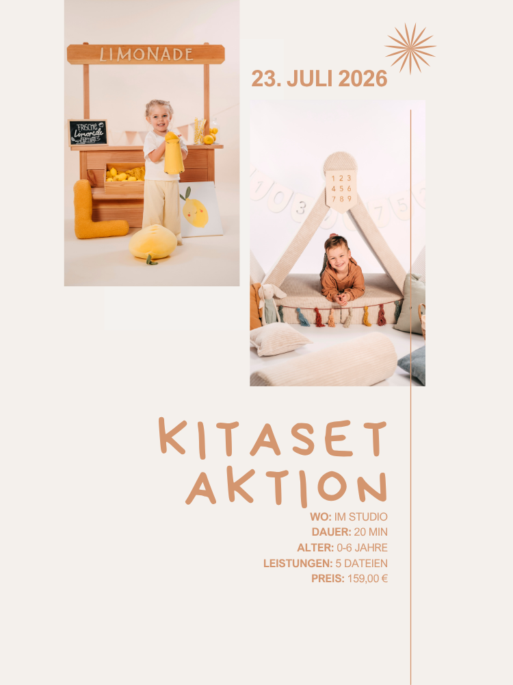 Beige and Warm Orange Minimalist Fresh Spring Mini Photo Session Announcement Instagram Story ( x cm)